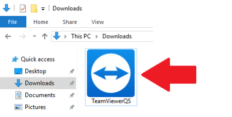 teamviewer quick support not opening